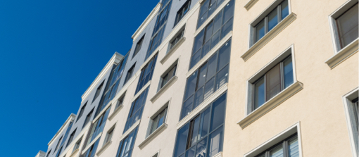Apartment building exterior